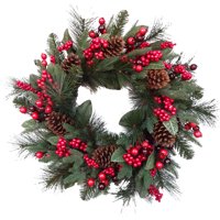 Deluxe Holy Berry Mixed Wreath