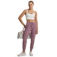 thumbnail image 6 of MASKERT Women's Jogger Pants - Lightweight Casual Athletic Pants with Pockets Multiple Sizes Available Light Rose Pink, 6 of 7