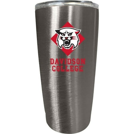 

R and R Imports Davidson College 16 oz Insulated Stainless Steel Tumbler colorless