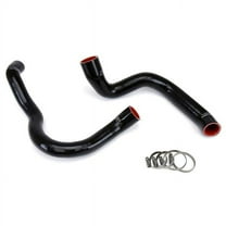 HPS 57-1219-BLK Black Silicone Radiator Hose For 1991-2001 Cherokee XJ 4.0L