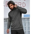 thumbnail image 4 of COOFANDY Mens Hoodie Casual Drawstring Athletic Hoodies Hooded Pullover Sweatshirts with Pocket, 4 of 13