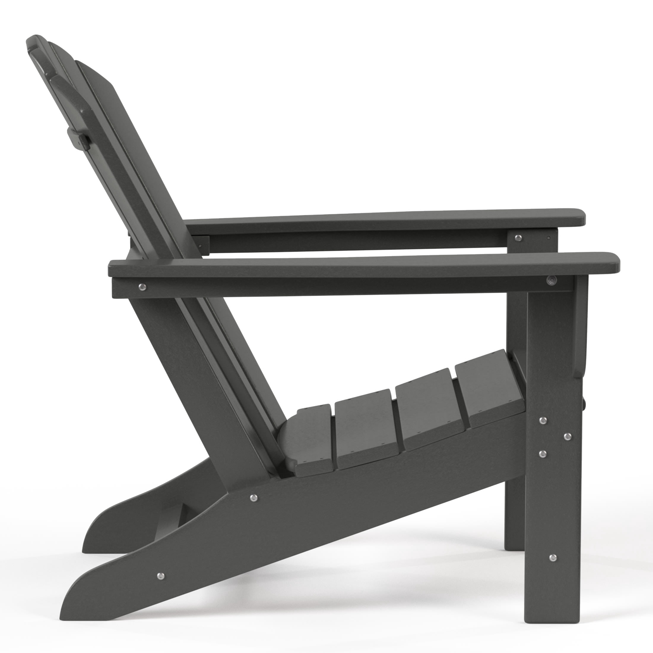 WestinTrends Dylan Outdoor Adirondack Chair, Gray