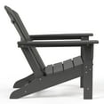 thumbnail image 6 of WestinTrends Dylan Outdoor Adirondack Chair With Ottoman And Side Table 5-Piece Set, Gray, 6 of 17