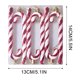 thumbnail image 3 of Fiudx Adornos Navideños de Bastones de Caramelo, Adornos de Plástico Irresponsables, Bolas Navideñas con Formas Únicas, Guirnaldas para Árboles de Pared, Decoración Comercial de Alta Gama, Diseño Nav, 3 of 4