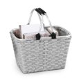 thumbnail image 2 of Handwoven Rattan Basket Portable Multifunctional Storage Basket, 2 of 9