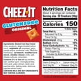 thumbnail image 3 of Gluten Free Cheez-It Original Baked Snack Crackers, 9 oz, Pack of 3, 3 of 5