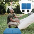 thumbnail image 4 of WRITWAA 2 Pcs Tapis d'Extérieur Bleu Pliable Imperméable Xpe Coussin de Siège de Camping, 4 of 8