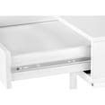 thumbnail image 6 of Monarch Specialties Computer Desk, Home Office, Laptop, Storage Drawers, 48"L, Work, White Laminate, 6 of 11