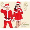 thumbnail image 4 of Conjunto de ropa de Papá Noel para bebés y niños/niñas Conjunto de ropa de Año Nuevo para niños Conjunto de ropa para niñas, 4 of 5