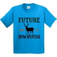 thumbnail image 3 of Inktastic Hunting Future Bow Hunter Youth T-Shirt, 3 of 5