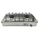 thumbnail image 4 of Parrilla Estufa De Acero Inoxidable Con 2 Quemadores Gas LP Para Sobreponer Lion Tools  0429, 4 of 5