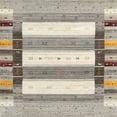 thumbnail image 1 of Ahgly Company Indoor Square Contemporary Desert Sand Beige Abstract Area Rugs, 8' Square, 1 of 6