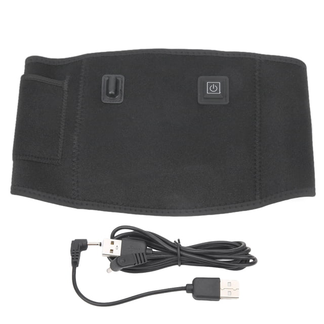 Cergrey Waist Heating Pad,Lower Back Heating Waist Belt Brace Pain Relief Warm Rechargeable Heat Therapy Waist Pad,Heat Therapy Waist Pad
