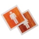 thumbnail image 2 of Acrylic Bathroom Sign for Door Office Use Brown Color Cute Decor 2 Pieces, 2 of 5