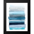 thumbnail image 2 of Popp, Grace 12x14 Black Modern Framed Museum Art Print Titled - Tide Drift II, 2 of 5