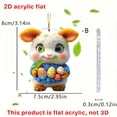 thumbnail image 3 of Binwennn Centerpiece Christmas Decorations with Lights Christmas Garlands Modern And Tassel 20 Easter Hanging Decoration Easter Pendant Car Rearview Accessory Pendant Backpack Decoration Small Pendant, 3 of 7