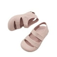 thumbnail image 2 of Kids Boys Girls Sandals Solid Color Non-Slip Soft Bottom Clogs Slides, 2 of 6