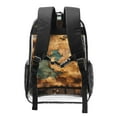 thumbnail image 2 of Easygdp Antique Map Adventure Scene Clear Backpack, Transparent Bookbag for School for Women Men, Capacity Clear Bag for College, Travel, 2 of 7