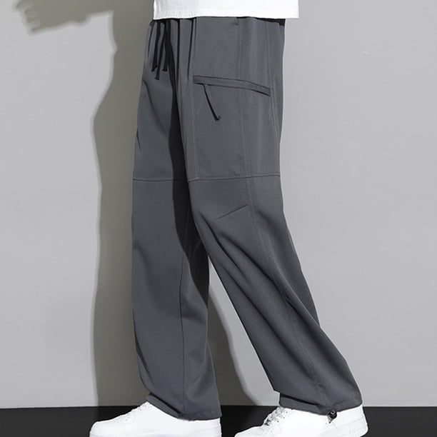 Pantalones largos para hombre, informales, diarios, para exteriores, playa, transpirables