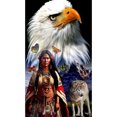 thumbnail image 1 of (NH3627) Resina Diamante Serie Animal Indio Y 40*70CM, 1 of 9