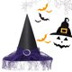 thumbnail image 2 of Sombreros Halloween Accesorios para Disfraces Mujeres Suministros Fiestas, 2 of 9