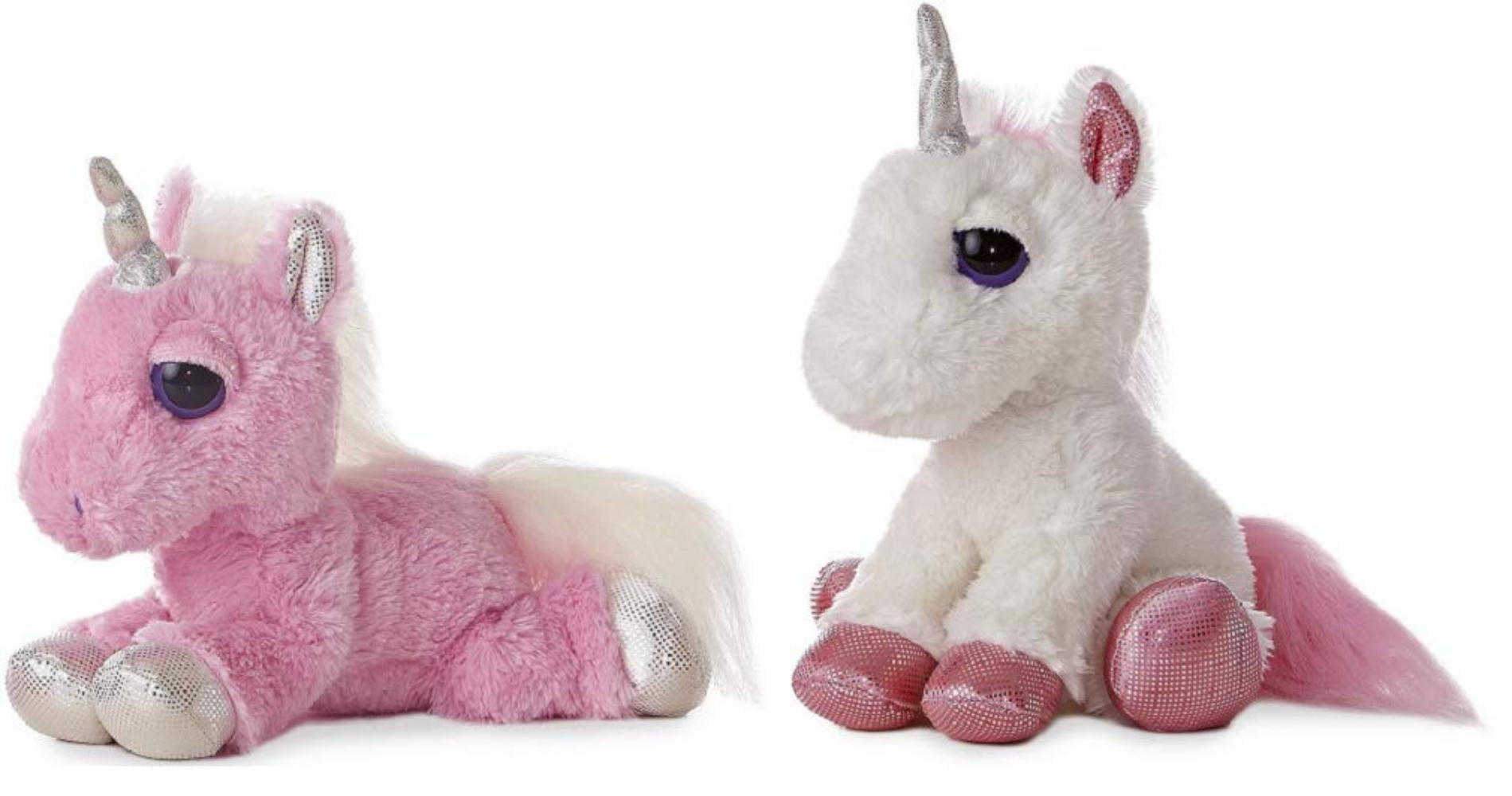 Heavenly Unicorn Sparkle Big Eye 7" Soft Plush Stuffed Animal Toy Doll For Kids 