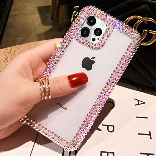 Superyong For Luxury Iphone 12 Pro Max Case Diamond Bling Cute Glitter Fashion Sparkle Aesthetic Pretty