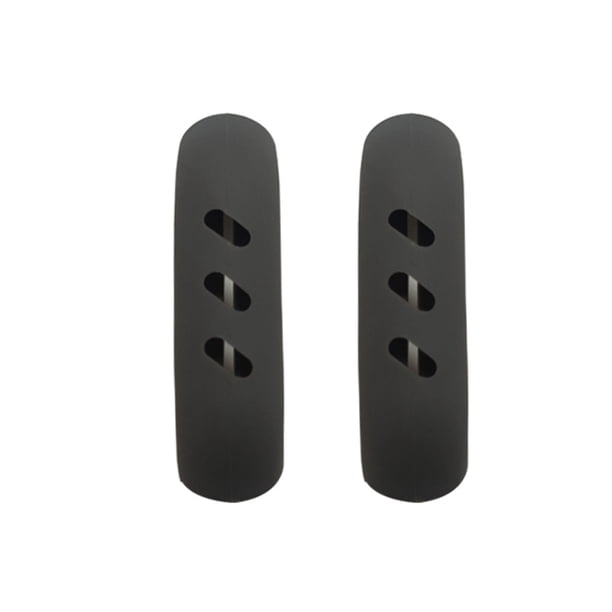 Inteprter Funda de silicona para mango de sartén, 2 piezas, reutilizable, antideslizante, desmontable, Flexible, para el hogar, la cocina y la cocina Herramientas y accesorios para hornear Gris Inteprter HA080975-02