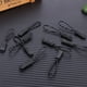 thumbnail image 5 of Cuerda De Ajuste Final 10 tiradores de cremallera antideslizantes en el extremo de la cuerda de repuesto para mochila (negro)., 5 of 8