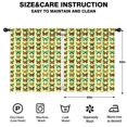 thumbnail image 2 of Butterfly and Multicolor Green Pattern Insulated Teens Curtains Set Of 2, Bedroom Essentials, Toddler Room Decor 52"x63", 2 of 5