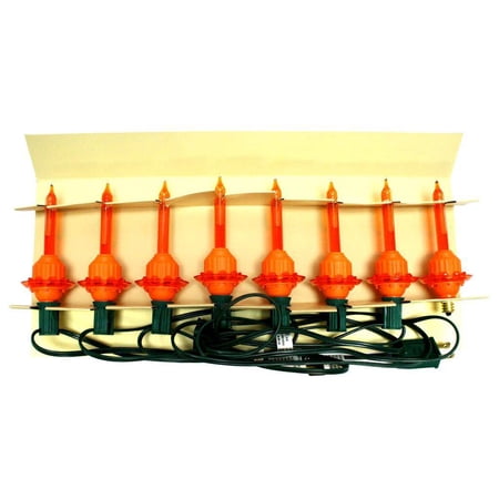 Christopher Radko 43293 - 7 Light Orange Bubble Light Set price history on PriceWatchPro