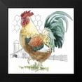 thumbnail image 2 of Grove, Beth 20x20 Black Modern Framed Museum Art Print Titled - Fun at the Coop V, 2 of 5
