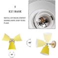 thumbnail image 3 of Wall Lamp With Cable, Vintage Retro E27 Socket, 350 Degree Rotation, Bedside Reading Lamp, E27 Bulb Compatible, 3 of 5