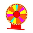 thumbnail image 3 of Plateau Tournant de Table Casino Roues Acrylique Index Roue de Roulette Roue de Fortune 50 cm Inégal, 3 of 9