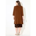 thumbnail image 2 of Catherines Women's Plus Size Soft Knit Jacket Dress, 2 of 6