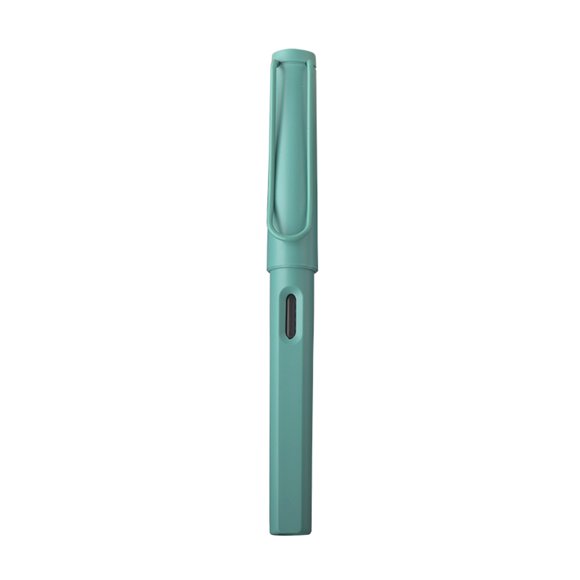 Amdohai Fountain Pen with Ink Cartridge Morandi Metal Pen Case Iridium Pen Tip Appearance 0.38mm Nib Smooth Flow for Note Taking Drawing Calligraphy Art