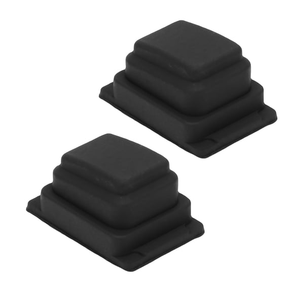 Exterior Door Handle Buckle Induction Button Replacement for Hyundai Tucson 2015-2020, 2PCS Set Black Rubber Switch Button 82651D3710
