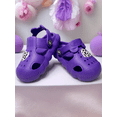 thumbnail image 2 of SANDALIAS PARA NIÑA LIGERSA Y ANTIDESLIZANTES EVA COLOR MORADO CON PINES DECORATIVOS, 2 of 5