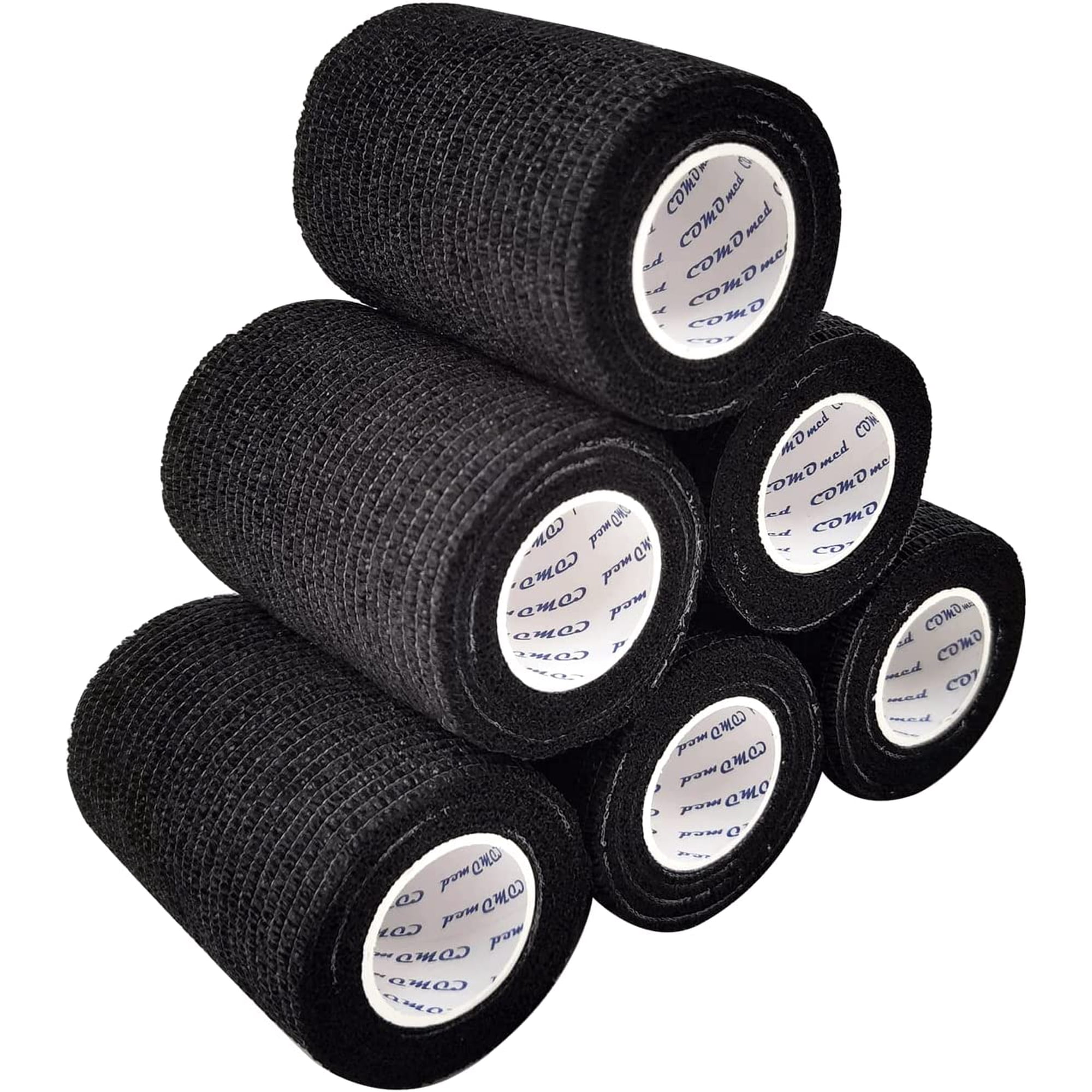 COMOmed Self-Adhesive Bandages First Aid Medical Tape 3" x 5 yards 6 pack Suitable for sports and pets