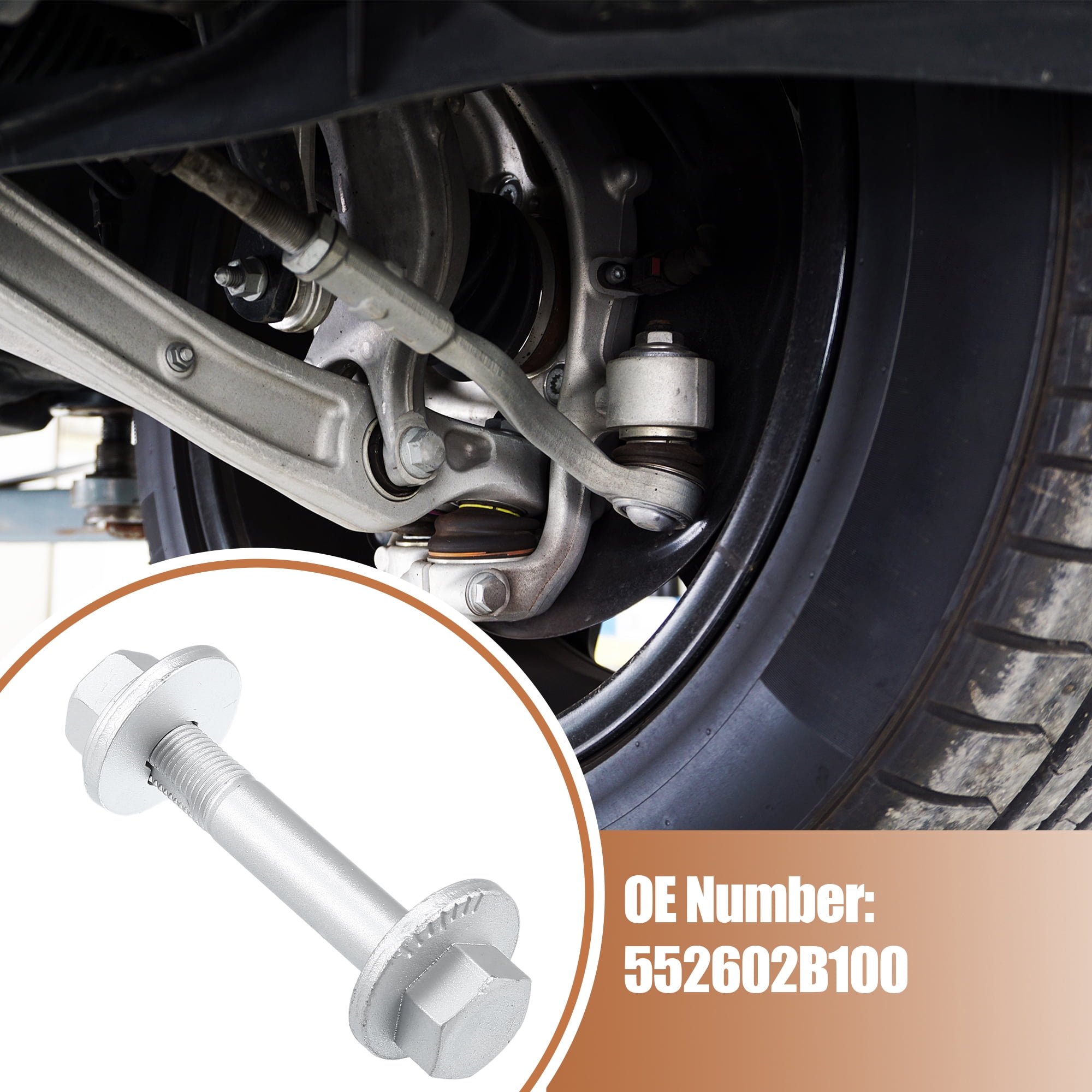 Unique Bargains Camber Adjusting Eccentric Bolts Lockout Kit for Hyundai Santa Fe 1Pcs