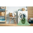 thumbnail image 2 of Ahgly Company Machine Washable Indoor Rectangle Transitional Green Area Rugs, 2' x 5', 2 of 7