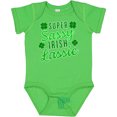 thumbnail image 3 of Inktastic Super Sassy Irish Lassy with Green 4 Leaf Clovers Boys or Girls Baby Bodysuit, 3 of 5