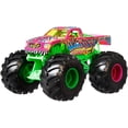 thumbnail image 3 of Hot Wheels Monster Trucks 1:24 Scale Torque Terror Truck Play Vehicle, 3 of 4
