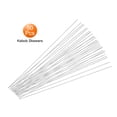thumbnail image 3 of Uxcell 50pcs Kebob Skewers 34cm x 1.3mm Stainless Steel Round, BBQ Grill Sticks, 3 of 5