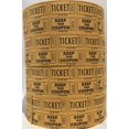 thumbnail image 1 of The Ticket Gurus-Raffle Tickets - (4 Rolls of 2000 Double Tickets) 8,000 Total 50/50 Raffle Tickets-(4) Orange Rolls, 1 of 6