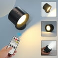 thumbnail image 1 of Up to 45% off SEMPAI 3 Brightness Level Magnetic Wall Lamp Multifunctional Household Rechargeable Remote Control LED Night Light Bedside Lamp For Study Reading Bedside Up to 60% off Christmas Eve, 1 of 7