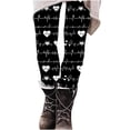 thumbnail image 2 of Awdenio High Waisted Novelty Valentine's Day Holiday Print Leggings for Women Big and Tall, 2 of 6