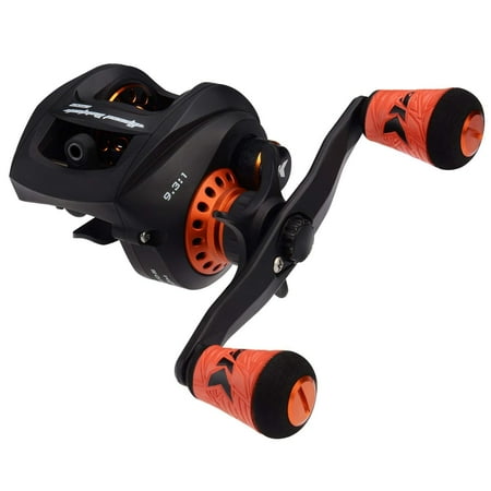 KastKing Speed Demon Pro Baitcasting Reel, High Speed 9.3:1 Gear (Best Fixed Gear Ratio For Speed)