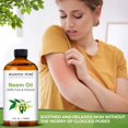 thumbnail image 4 of Majestic Pure Neem Oil - 100% Pure Cold Pressed - Great For Skin Care, Hair Care, Massage Oil, Nails, Acne, & Moisturizer for Dry Skin , 4 fl oz, 4 of 7