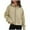 Khaki 1, variant on XuJwPNcy Women's Oversized Full Zip up Sweatshirts Jacket Fall Fleece Lined Long Sleeve Hoodies Outfit